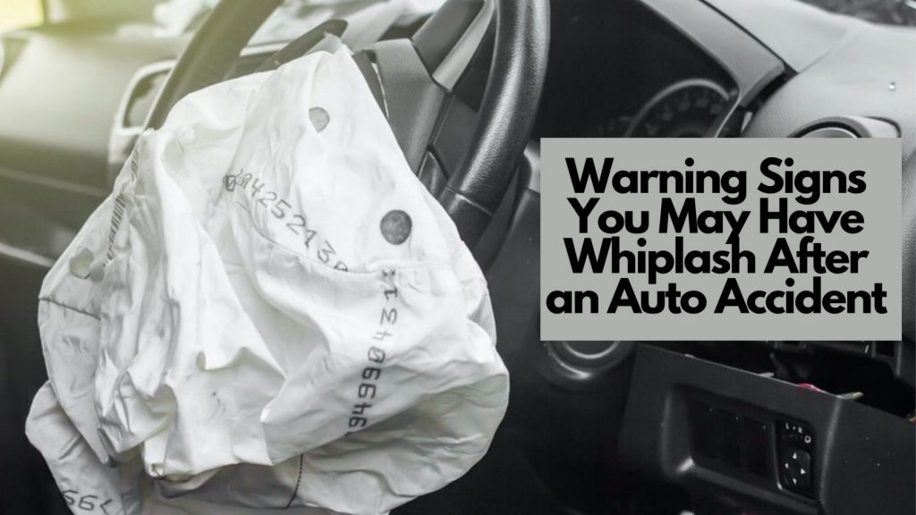 Warning Signs You May Have Whiplash After an Auto Accident in Chicago