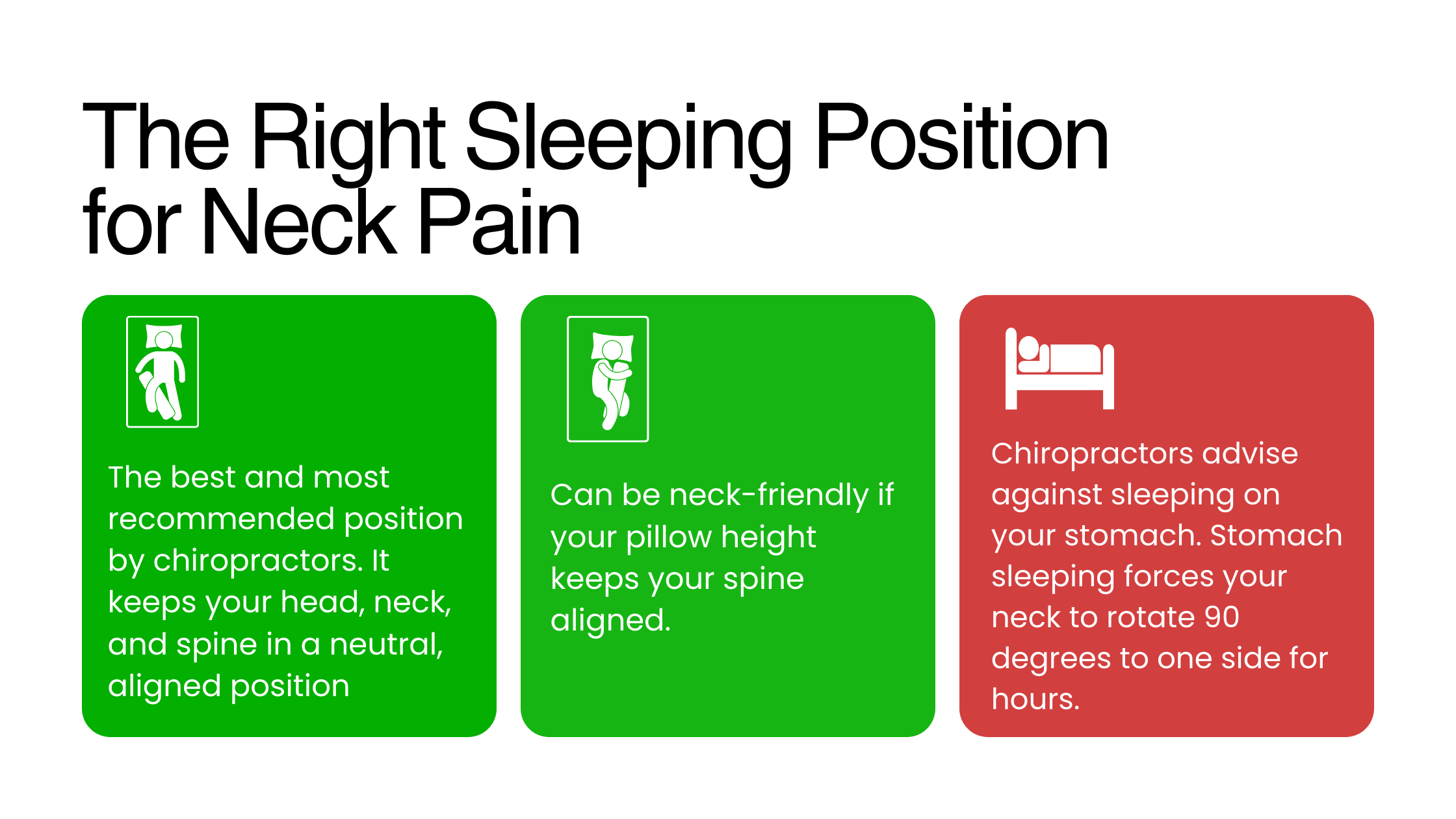 The Right Sleeping Position for Neck Pain Lincoln Park Chiropractor