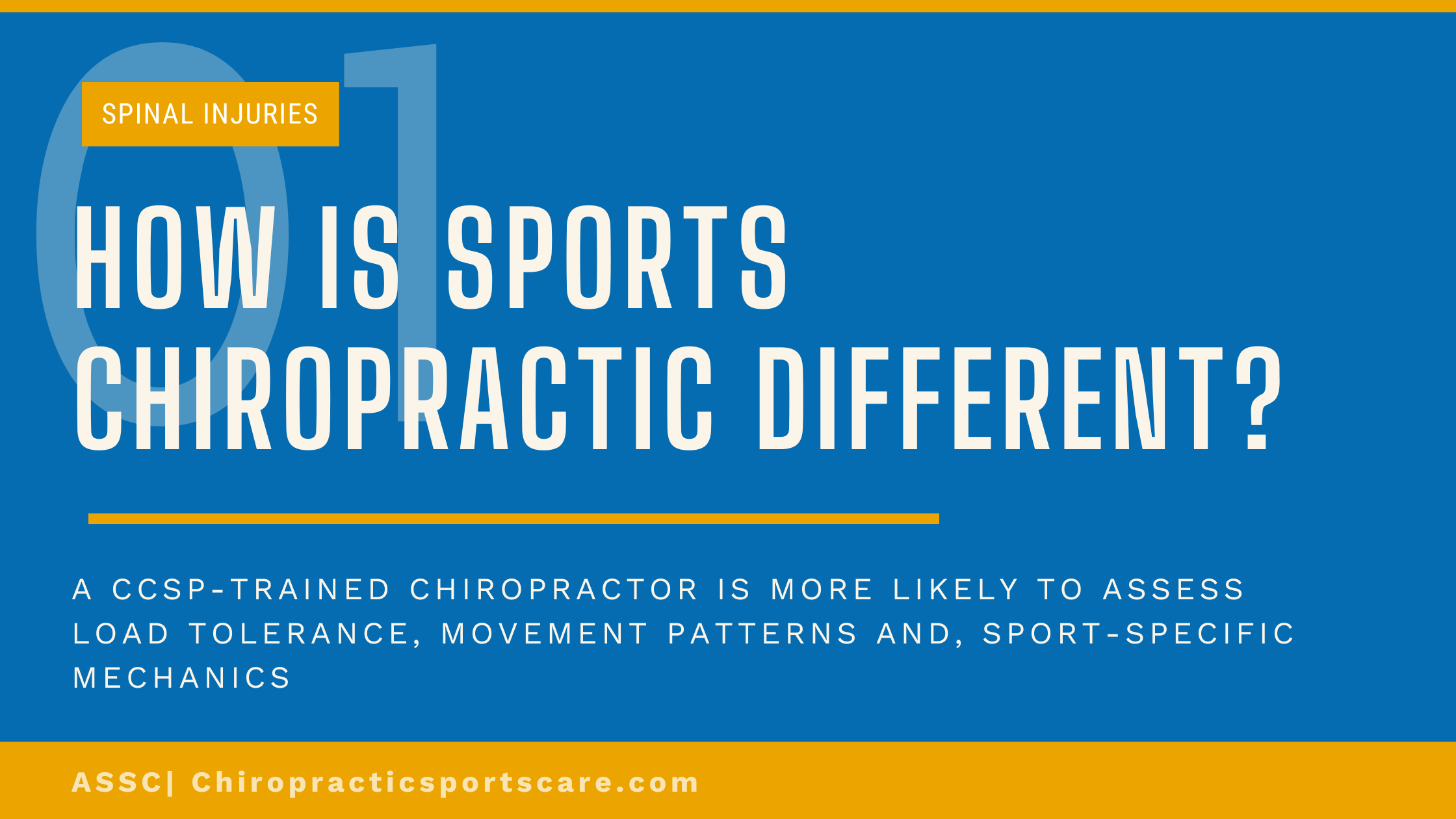 How Is Sports Chiropractic Differently