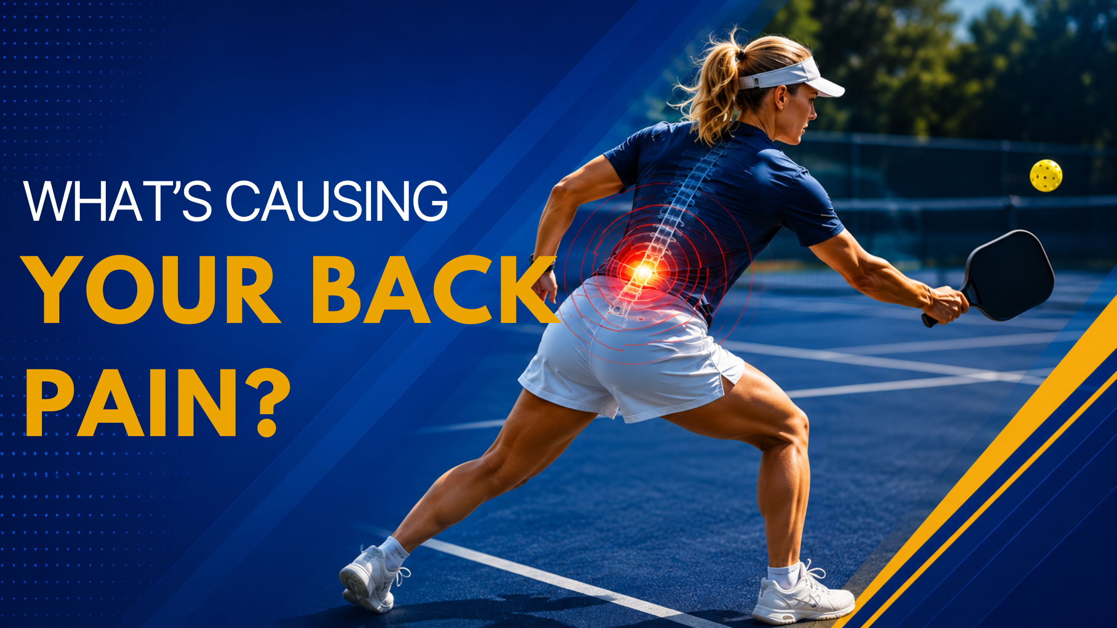 PicklBall Injury Doctor in Chicago What’s Causing Your Pickleball Back Pain