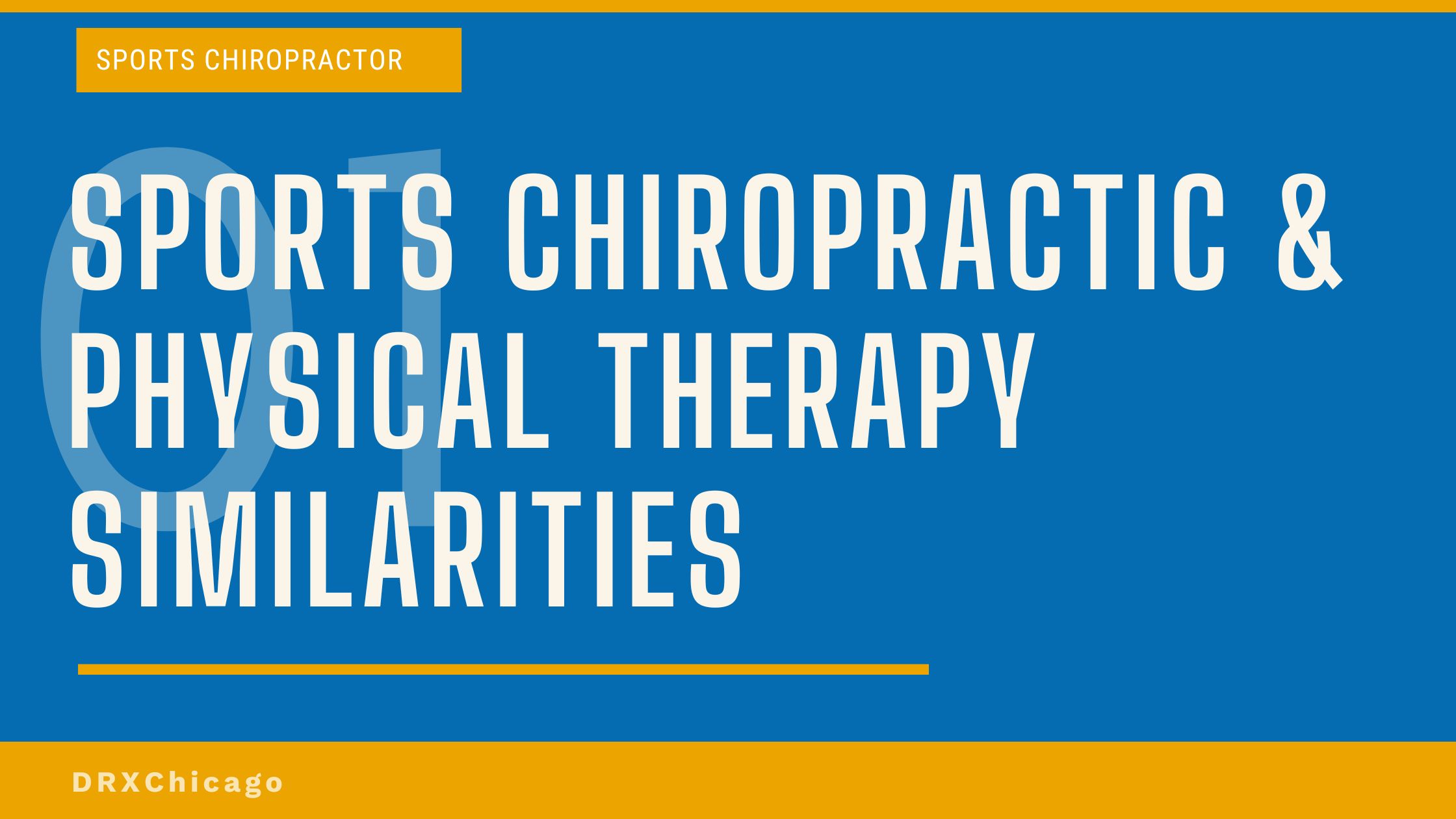 Similarities Of Sports Chiropractic And Physical Therapy For Athletes ASSC