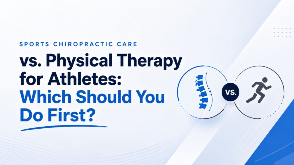 Sports Chiropractic Care Vs Physical Therapy ASSC Lakeview