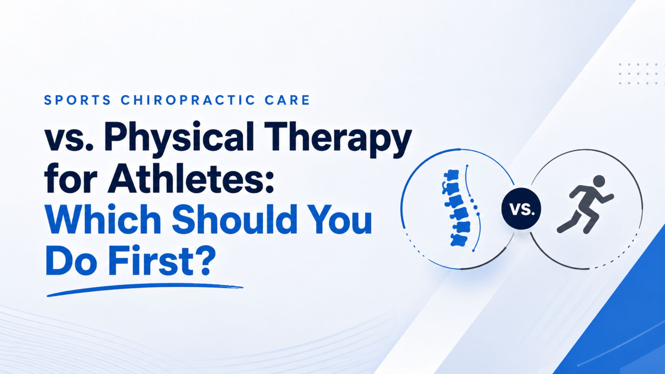 Sports Chiropractic Care Vs Physical Therapy ASSC Lakeview
