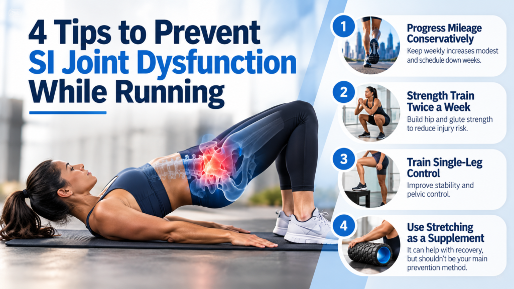 Tips on How to Prevent SI Joint Dysfunction While Running Tips For Running Safely in Chicago