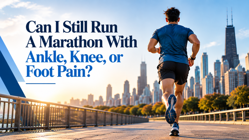 Can You Run A Marathon With Ankle Knee Or Foot Pain