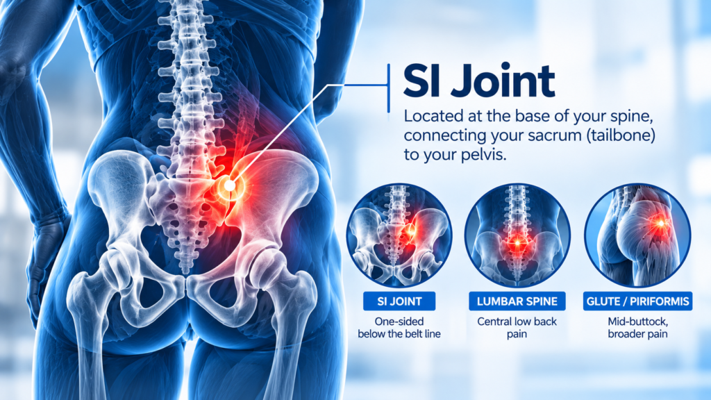 Advanced Spine & Sports Care in Chicago SI Joint Pain Anatomy - What SI Joint Dysfunction Feels Like in Runners